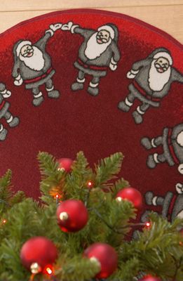 Juletræstæppe