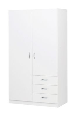 2-dörrars garderob
