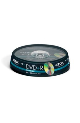 DVD-skivor 10-p cakebox