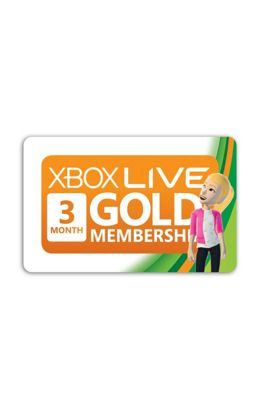 Spel Xbox Live Guld 3 mån