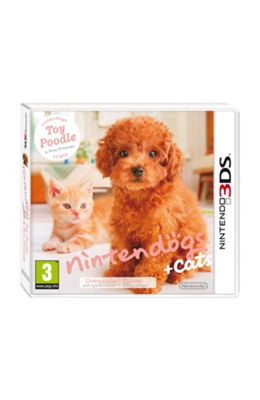 Spel Nintendogs + cats 3DS Toy Poodle
