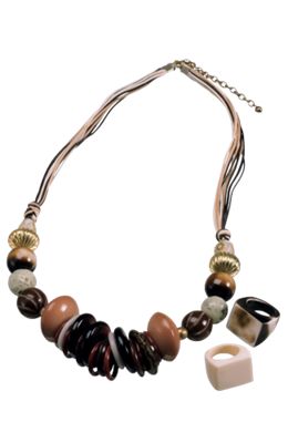 Halsband + ring