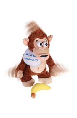 Mjukisdjur med banan Monkey