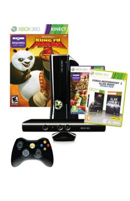 Spelkonsol + 4 spel Xbox 360 250 GB
