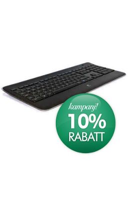 Tangentbord Trådlöst K800 Illuminated