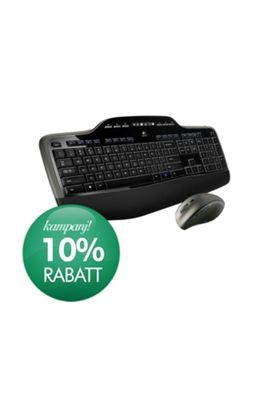 Tangentbord Trådlöst med mus MK710
